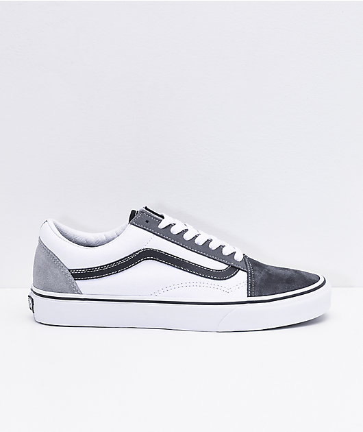 Vans Old Skool Mix & Match Black, White & Grey Skate Shoes