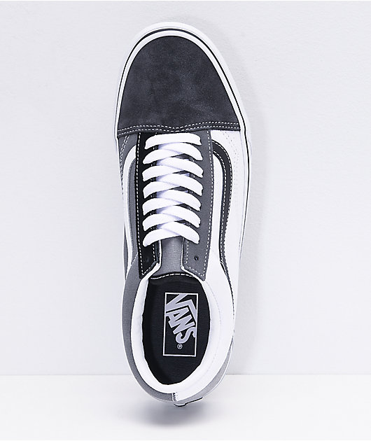 Vans Old Skool Mix & Match Zapatos de skate negros, blancos y grises