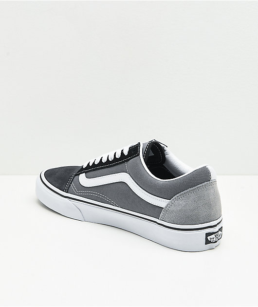 Vans Old Skool Mix & Match Zapatos de skate negros, blancos y grises