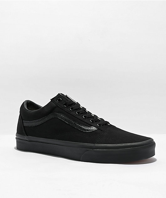 Black vans shoes fashion