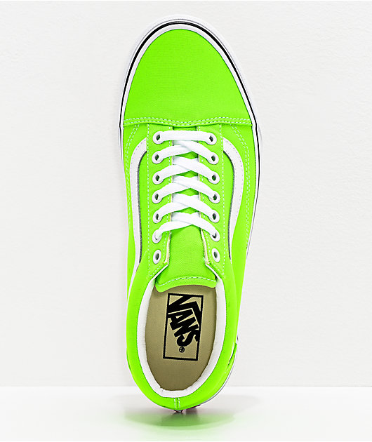 zapatos vans verdes fosforescentes zapatos