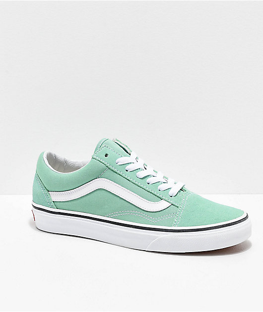 grey and green vans