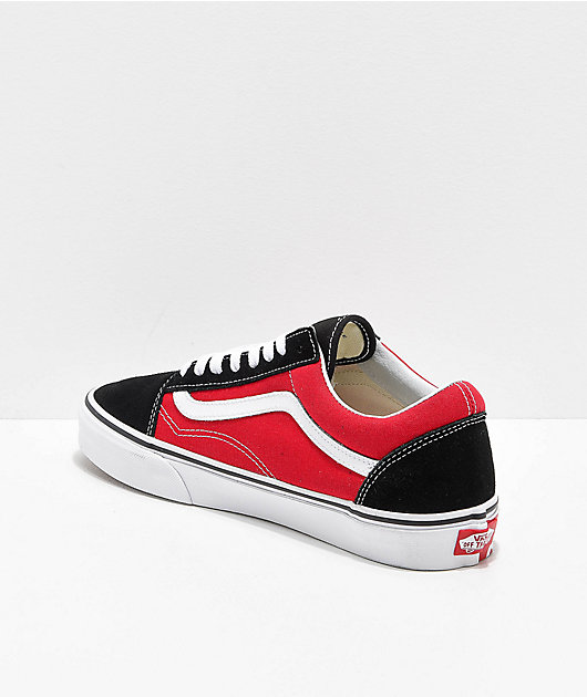 mens red old skool vans