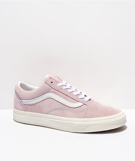 Vans Old Skool Orchid Ice Suede Skate Shoes Zumiez