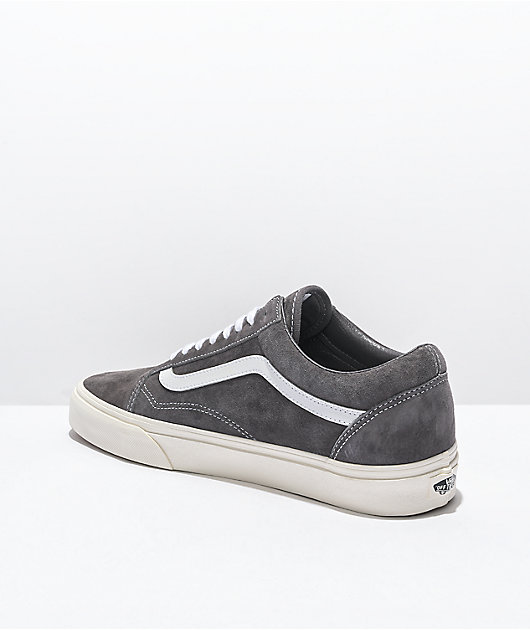 Womens grey 2024 suede vans