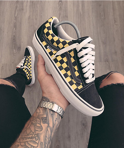 Checker old skool on sale pro