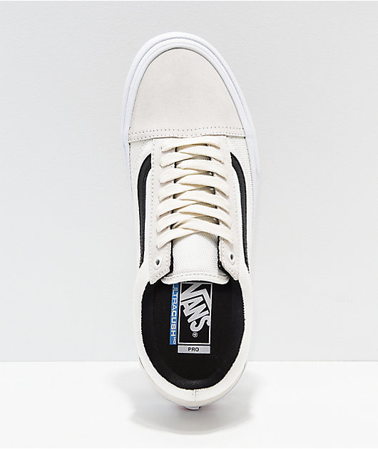 old school vans blancas