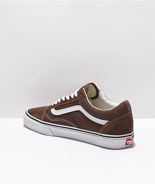 White and clearance brown vans