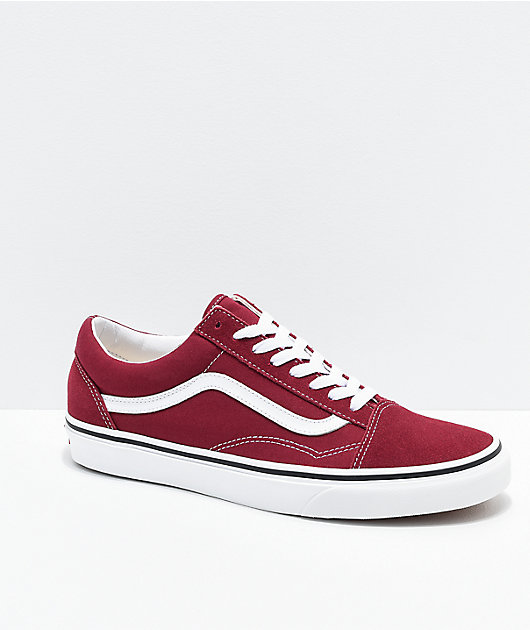 Vans Old Skool Rumba zapatos skate rojos y blancos | Zumiez