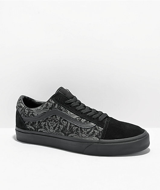 Vans shop skull shoes