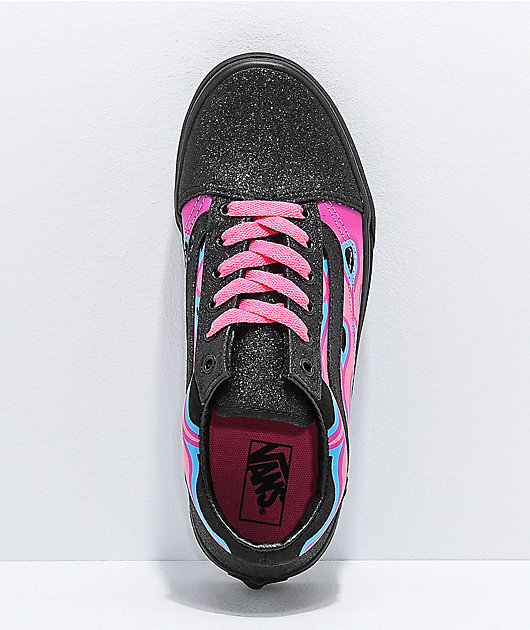 vans pink flame