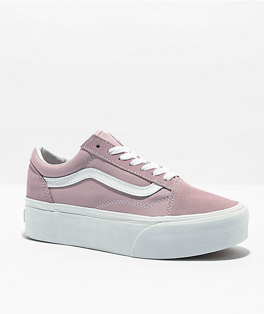 Pink vans zumiez best sale