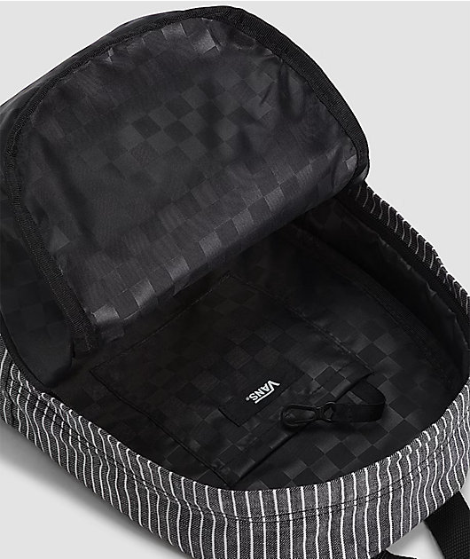Vans Old Skool Stripe Black & White Mini Backpack