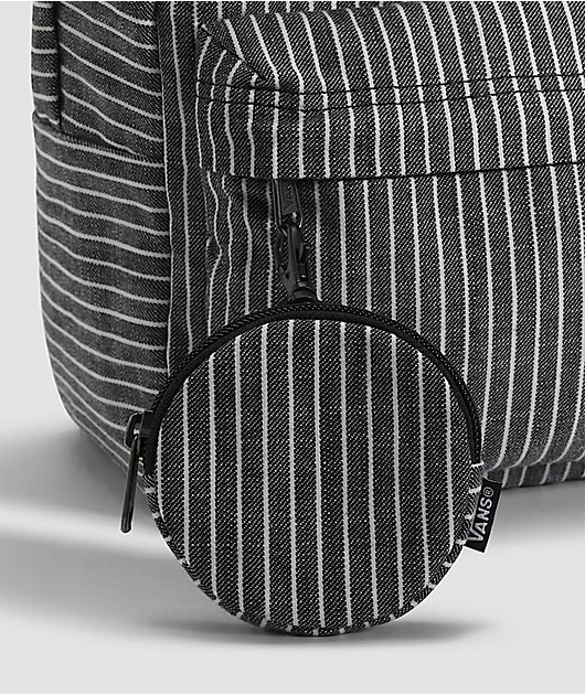 Vans Old Skool Stripe Black & White Mini Backpack