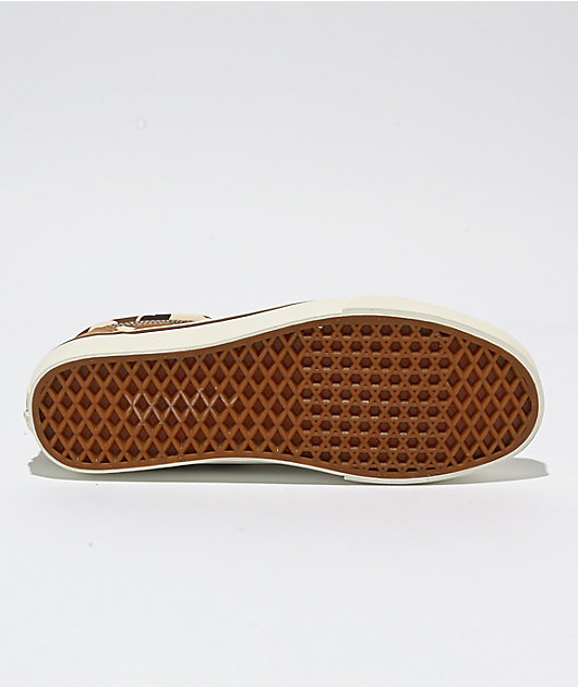 Vans Old Skool Tan & Camo Skate Shoes