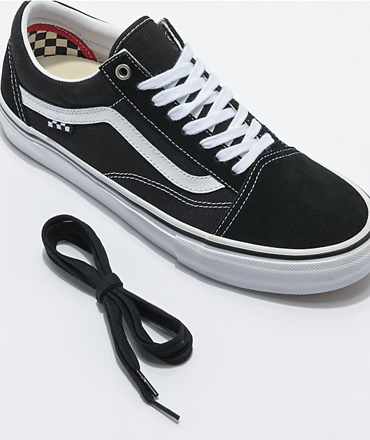 Vans Old Skool zapatos de skate blancos y negros