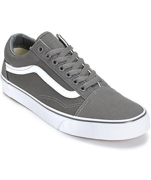 Vans Old Skool zapatos de skate color gris (hombre) | Zumiez