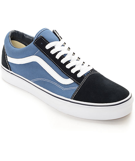 Vans Old Skool zapatos de skate en azul marino (hombre) | Zumiez