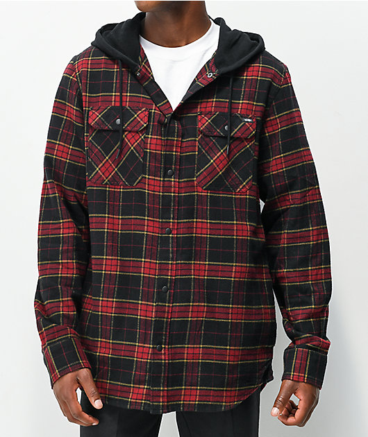 Shop Men's Backwoods Hooded Flannel Shirt