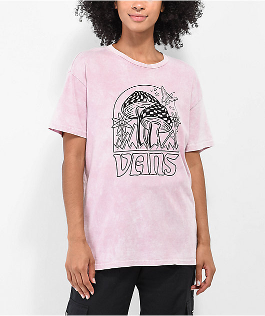 efter det reservedele absolutte Vans Possibilities Pink T-Shirt