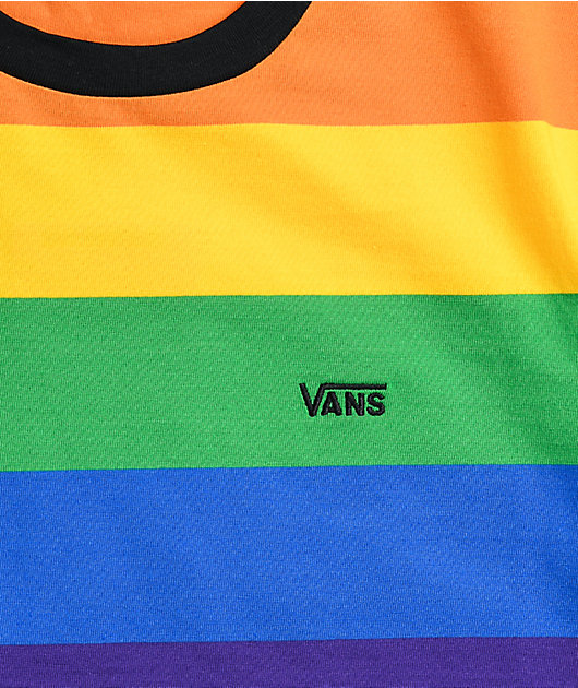 Vans Rainbow Stripe T-Shirt