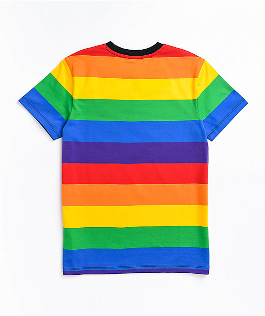 Vans Pride Rainbow Stripe T-Shirt