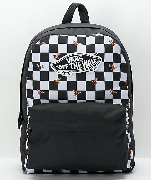 Vans school cheap bags checkers