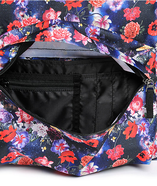 vans galaxy print backpack