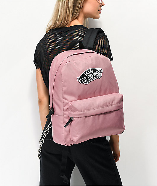 rose vans backpack