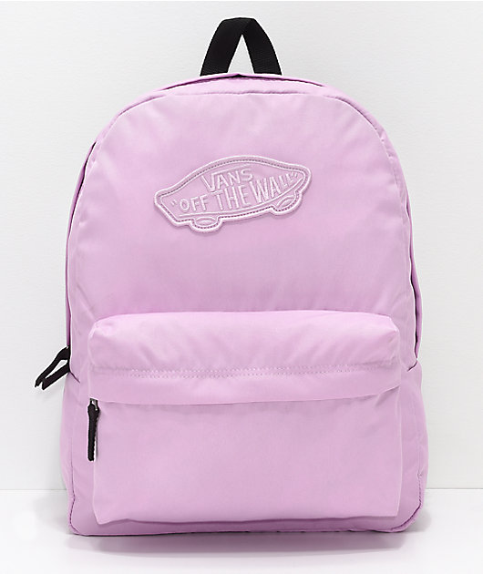 vans lilac backpack