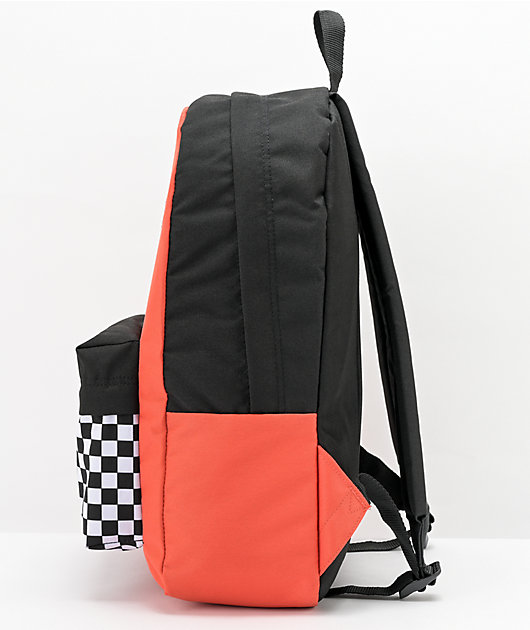 Vans Realm Paprika & Checkerboard Backpack