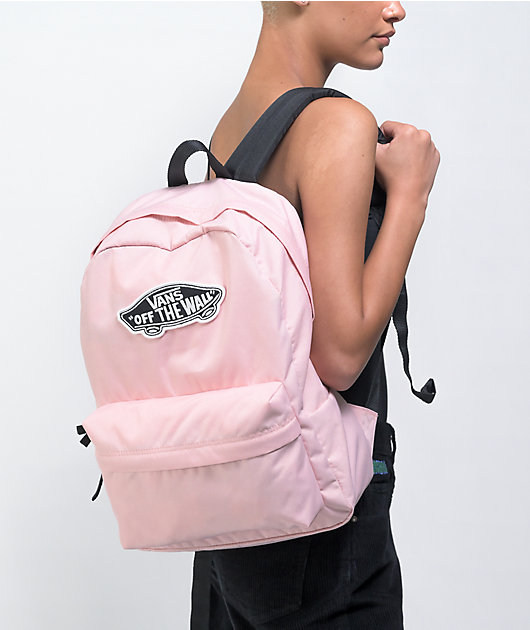 level Rainy Hubert Hudson Vans Realm Pink Backpack