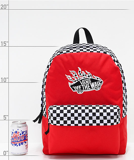 red checkered vans bag 