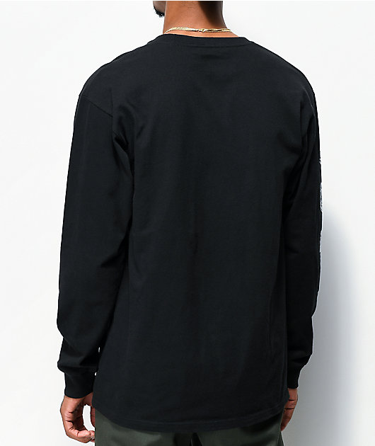 Vans Rowan Faces Black Long Sleeve T-Shirt