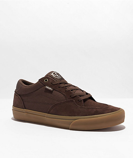Vans Rowan Potting Soil & Gum Skate Shoes | Zumiez display picture 2