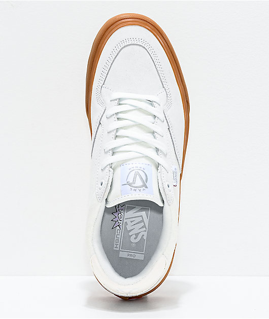 vans rowan pro white gum