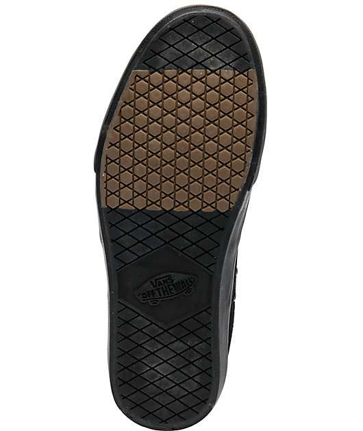 vans rowley all black
