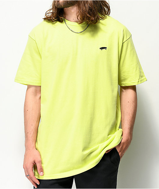 vans lime green shirt