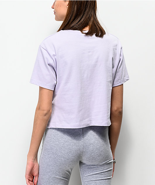 Grey Side Split T-Shirt