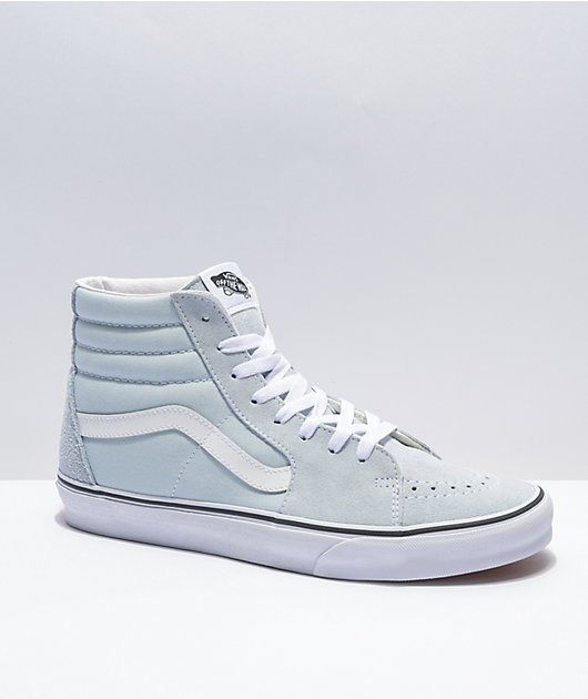 Vans Sk8-Hi Ballard Blue & White Skate Shoes