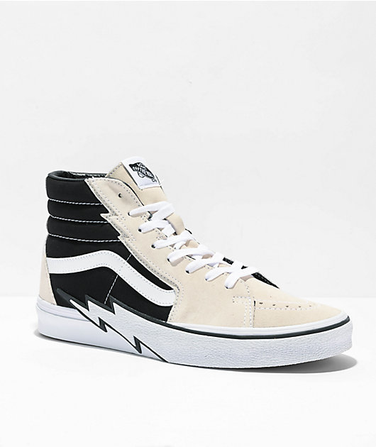 responder componente Diálogo Vans Sk8-Hi Bolt Antique calzado de skate blanco y negro