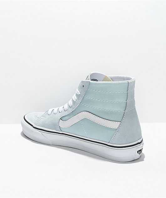 Teal vans high clearance tops