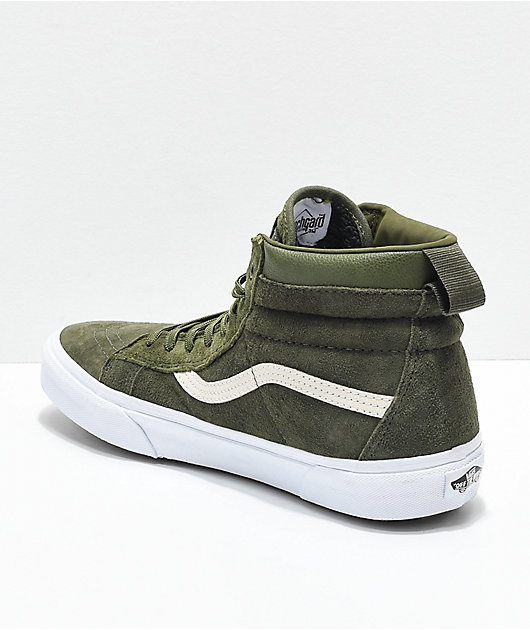 Vans Sk8-Hi MTE zapatos en verde militar | Zumiez