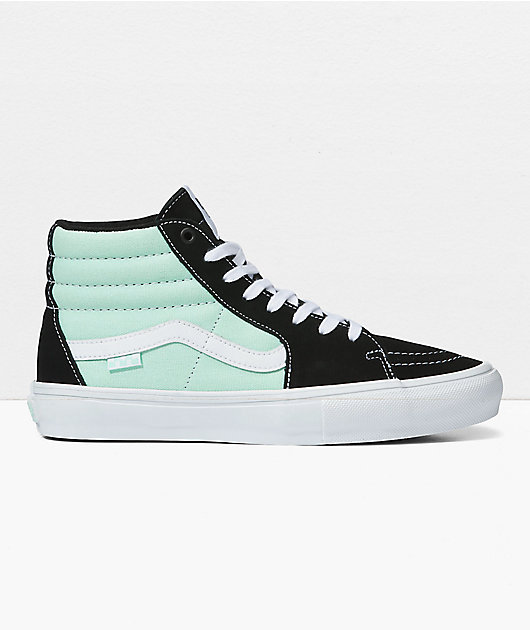 Vans Sk8 Hi Zumiez Vans Sale Vans Sk8-Hi Mint, Black White Skate