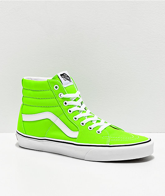 zapatos vans verdes