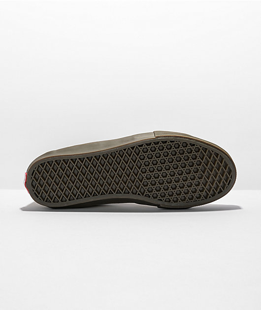 Vans Sk8-Hi Oatmeal & Dark Gum Skate Shoes | Zumiez