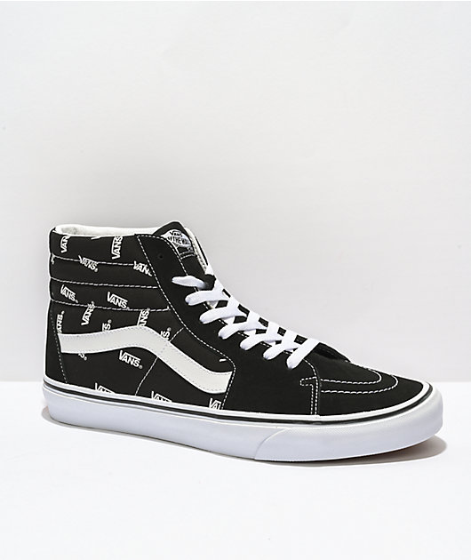 vans writing shoes