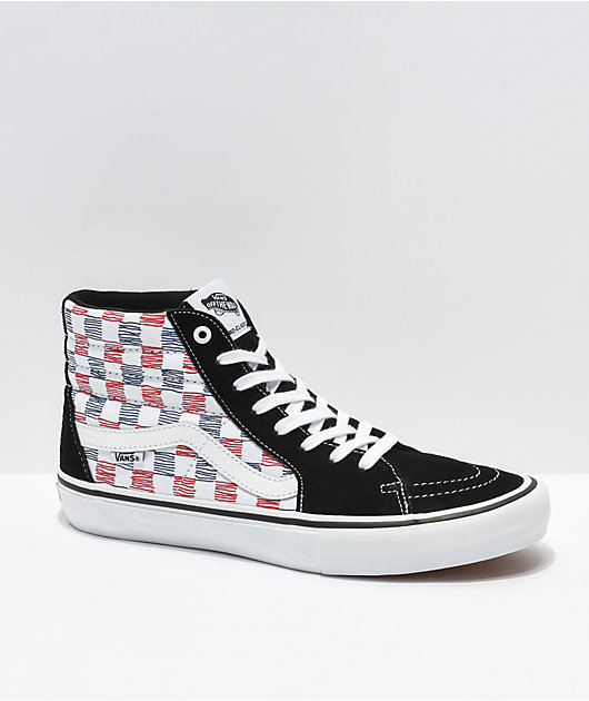 checkered vans sketch