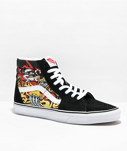 Fire high top vans online