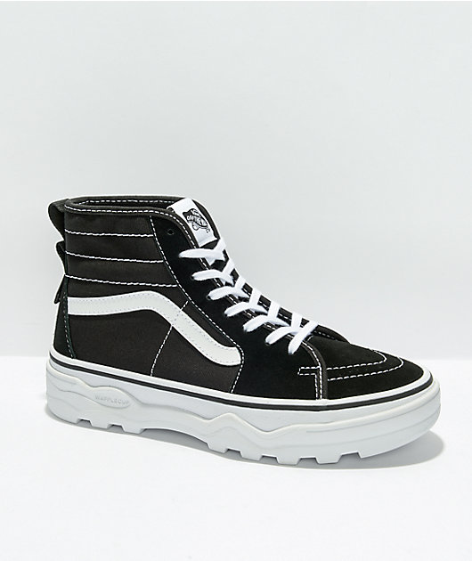 Vans Sk8-Hi Black & White Shoes
